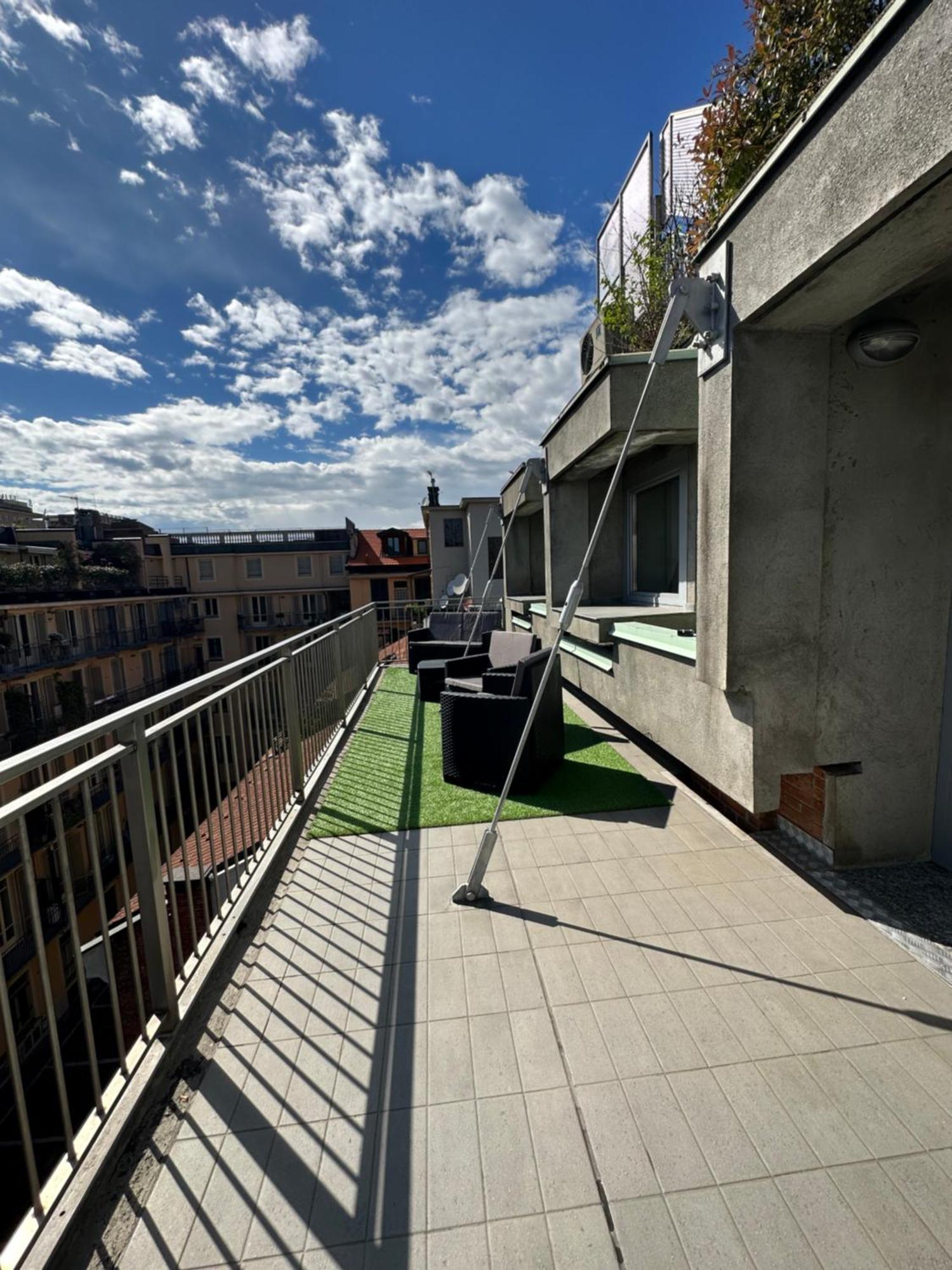 Gallery Suite The Turin Center Apartment 5 Floor, Free Garage, Big Terrace Eksteriør bilde
